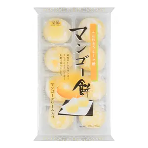 ROYAL FAMILY Taiwan Mango Mochi Daifuku 216g - Soft Chewy Japanese-Style Dessert Snack