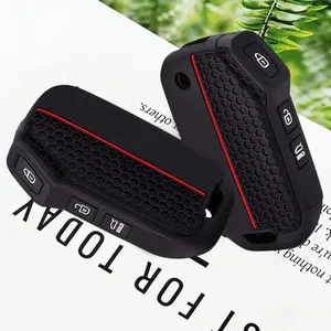 Premium Soft Silicone Car Key Case Cover For Kia Sportage Ceed Xceed Sports K5 Seltos 2019 2020 2022 2023 Accessories