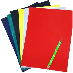 Yesallwas 50 Sheets A4 Multicolor Carbon Transfer Paper, Tracing Paper for Wood, Paper, Canvas and Other Art Surfaces with Double Ended Tracing Stylus