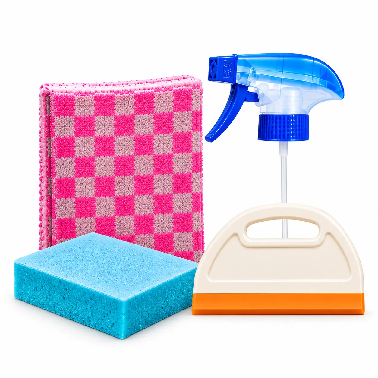 Bathroom Squeegee for Shower Glass, Mirror & Tile Cleaning