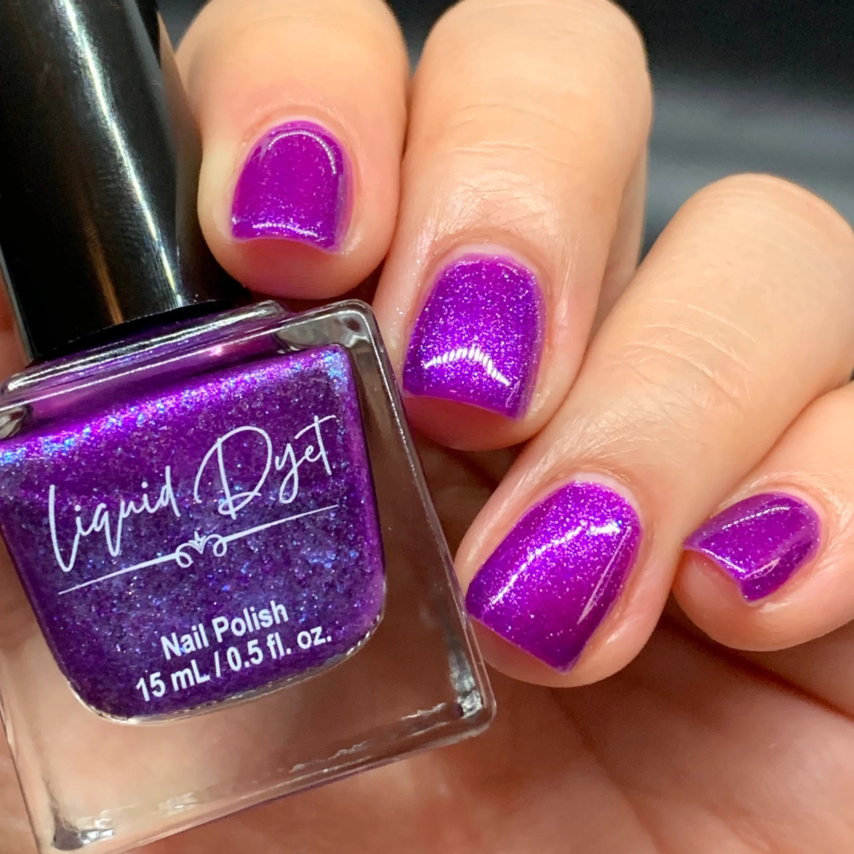 Galaxy Grape Fizz Vegan Nail Polish