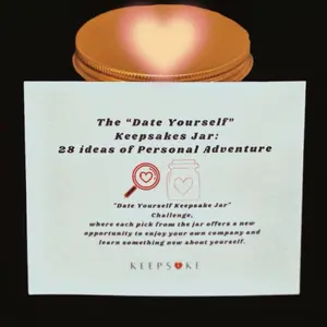 Date yourself Keepsake Jar