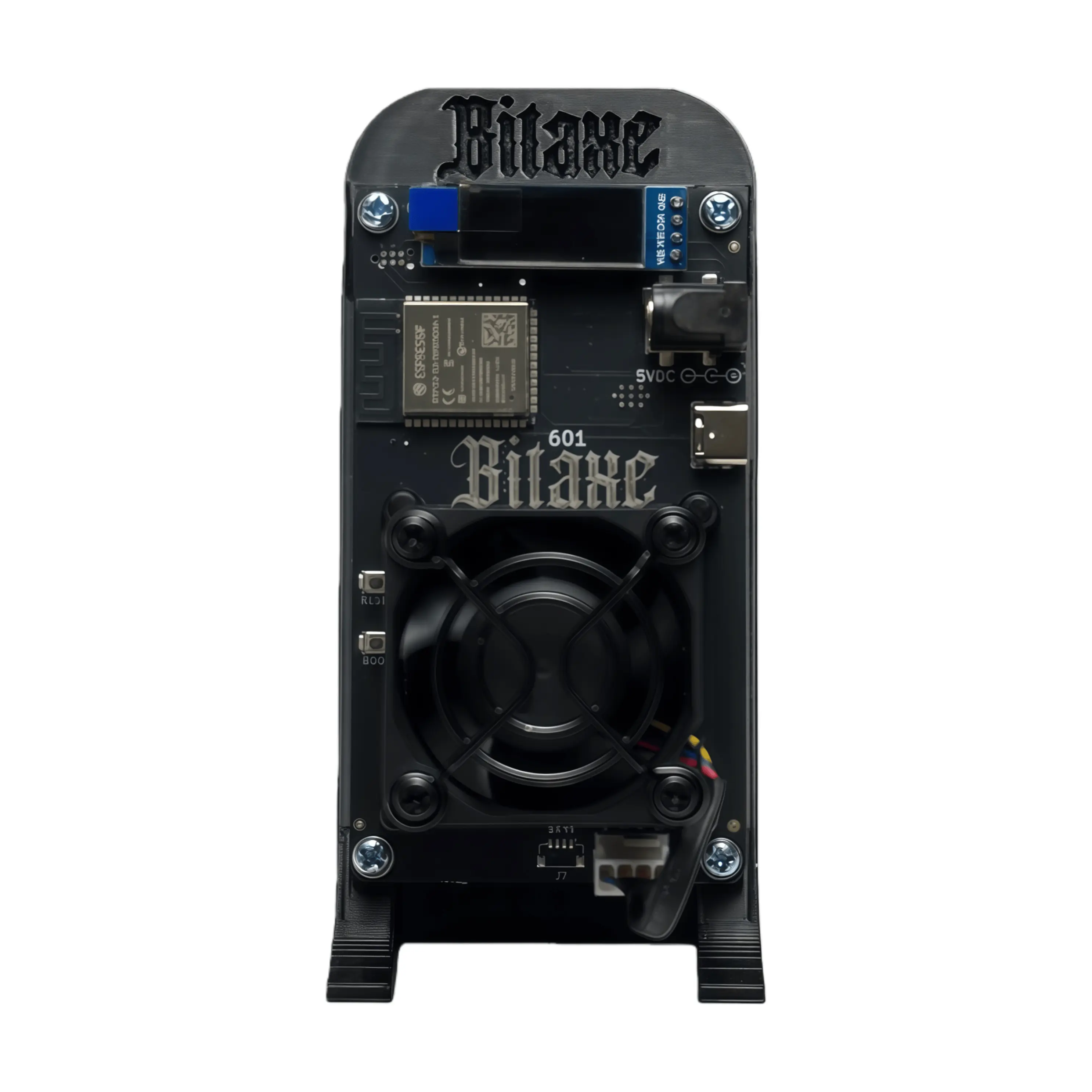 Bitaxe gamma 601 1.2T computer processor server with BM1370 Chip with psu