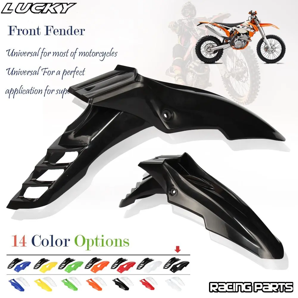 Motorcycle Front Fender Mudguard For KX CR XR RM WR Kayo Apollo Bse Xmotos zongshen shineray Dirt Bikes Universal Supermoto