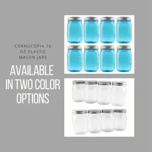 Small Coin Bank Jars (4-Pack)