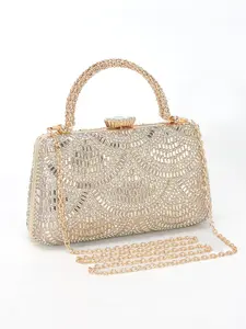 rhinestone handbag, women's evening clutch, sparkling clutch, Elegant bags, comes with a shoulder strap for crossbody wear, wedding and party handbag, perfect for banquets, formal occasions, and holiday gifts