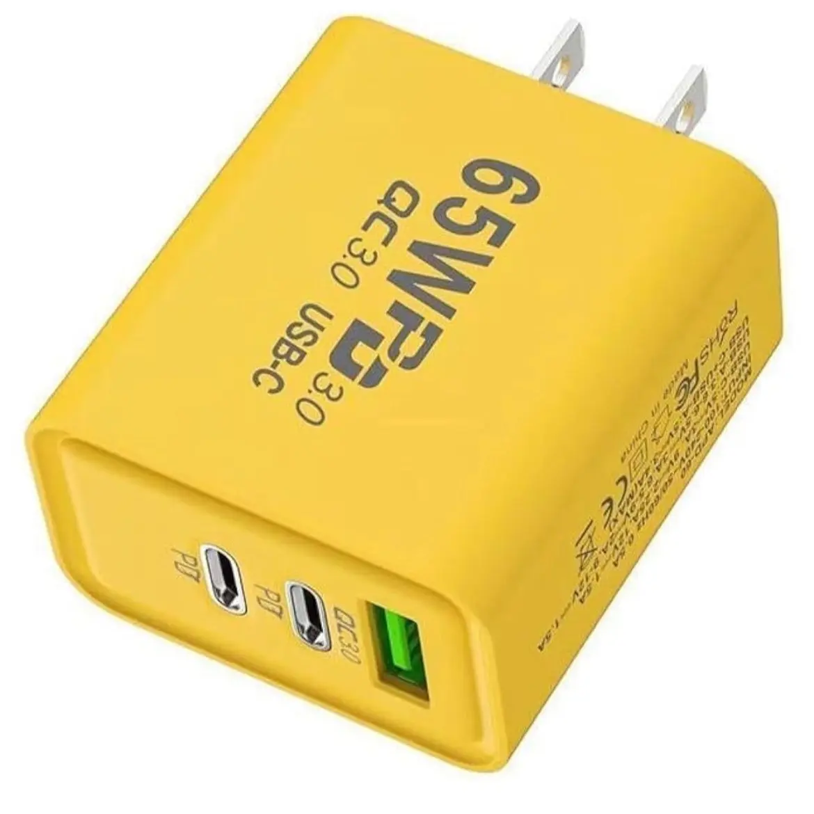 65w USB C charger GaN Fast Charging 65w USB C charger GaN Fast Charging