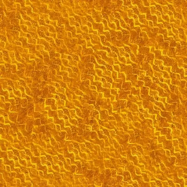 Mosaic Turtles Squiggles Fabric - Sienna