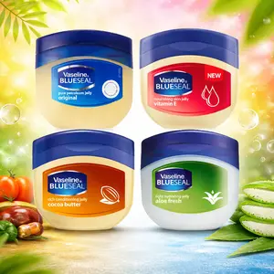 Vaseline Petroleum Jelly Pack of 4 50ml size perfect for travelling