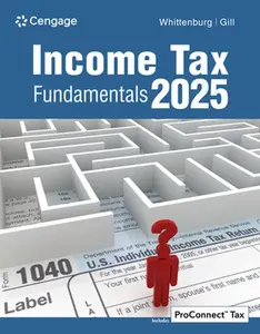 USED-Income Tax Fundamentals 2025 by Whittenburg, Gerald (Paperback)