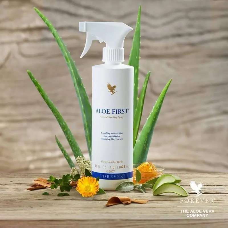 Forever Aloe First 16 Fl Oz Vegan Soothing Mist for Skin & Hair - Quick  Relief for Minor Cuts, Scrapes, Burns & Sunburn - pH Balanced Formula -  Gluten Free & Vegetarian Friendly - TikTok Shop