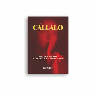 Prycken CÃLLALO :Reto de 30 dias para transformar tuforma de hablar.Heal relationships with words, Suitable for Spanish speakers, Perfect for friends, Couples, Holiday gifts.
