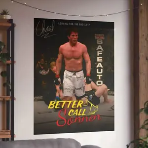 Chael Sonnen, Poster, UFC Poster, Poster Ideas, Fighter Poster, Athlete Motivation, Wall Decor Decoration Gifts