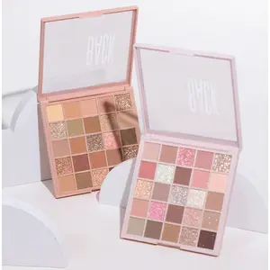 25-color eyeshadow palette multi-color color smoky teal student pan dance