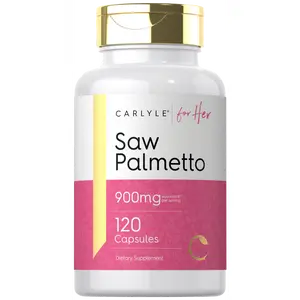 Carlyle Saw Palmetto For Women 900mg | 120 Capsules | Full Spectrum Complex | Non-GMO, Gluten Free Supplement | For Her