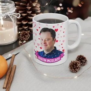 Justin McElroy 11oz and 15oz Ceramic Mug#322