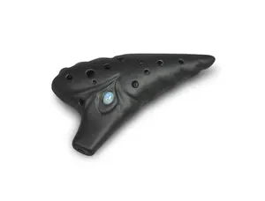 STL Ocarina - 12 Hole Ceramic Tenor Ocarina in C Major "Nebula" in 2 colors - Gift for musicians - Gift for Zelda Fans