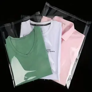 100 Self-Adhesive Bags, Transparent Plastic Clothing Packaging, Shoe Storage Bags, Party Candy Bags, Decorative Gift Wrapping, Gift Wrapping Supplies, Party Gift Packs