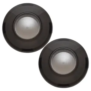 HOGWORKZ® Smoked Refractor Turn Signal Bullet Style Lens Covers for Harley-Davidson®