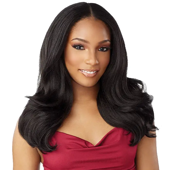 Sensationnel Curls Kinks V-Part Wig Glueless HD Lace Part Wig - V-UNIT 3