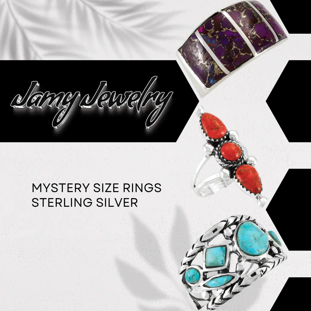 Select Size Rings Sterling Silver