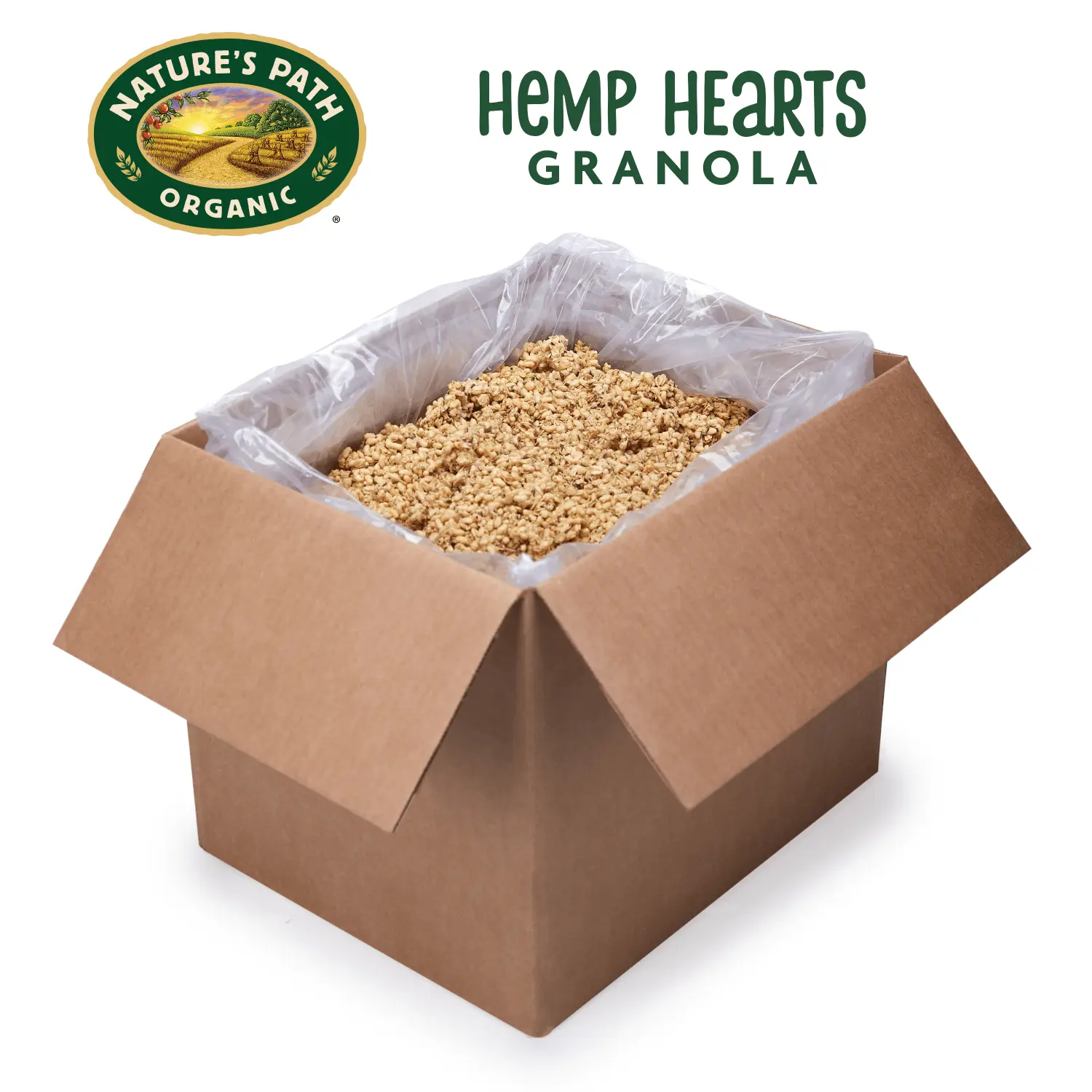 Nature's Path Organic Hemp Hearts Granola Bulk Box