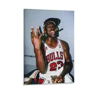 Michael Jordan Poster, Michael Jordan Print, Michael Jordan Wall Art, Basketball Poster.