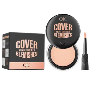 3-in-1 Full Coverage Concealer Balm, Lightweight Matte Texture for Face, Eyes and Body, High-Pigment Formula Camouflages Tattoos, Scars, Hyperpigmentation and Imperfections, Waterproof Sweat-Resistant Makeup for All-Day Wear