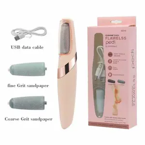 1 easy-to-use and safe electric foot callus remover pedicure tool, automatic foot grinder, for removing dead skin/calluses, comes with 1 replacement grinding head, exfoliating, USB rechargeable, Foot Care Product