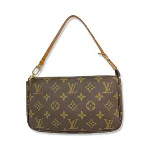Pre-owned Louis Vuitton Monogram Canvas Clutches & Wristlets Pochette Accessories LV1832