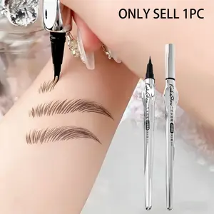 Kakashow Waterproof Eyebrow Pencil, Long-Lasting Formula, Smudge-Proof & Fade-Resistant, Ideal for All Occasions, Unisex Makeup Tool, Eyebrow Products