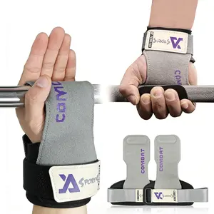 Gym Palm Protectors for Weightlifting, 2-Pcs Workout Gloves for Strength Training, Pull-Ups & Lifting, Hand Grip Pads for Fitness, Outdoor Sports – Unisex
