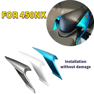 For CFMOTO CF450NK 450NK 450 NK CF400-7 Motorcycle Rear Tail Cover Left And Right Guards Rear Seat Tail Light Housing Rear Wing