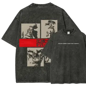 Cowboy Bebop Unisex Fit Washed T-Shirt 6