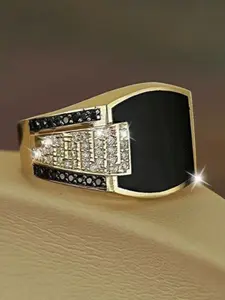 Men's Fashion Ring, Business Casual Decorative Ring, Statement Rings, Perfect for Valentine's Day, Vacation, Commuting, Dating, Parties, Weddings