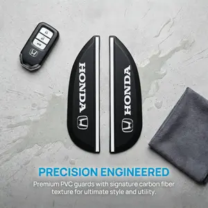 Pair of Car Mirror Rain Guards, Anti-Splash Covers for Honda Sedans & SUVs - Boost Visibility & Driving Safety