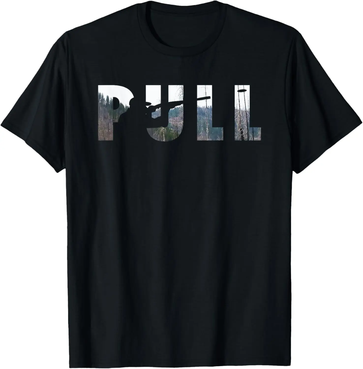 Women's 100% Cotton Round Neck Graphic T-Shirt - Vintage Everyday Casual Distressed Streetwear Clothes, All Seasons Top for Skeet Shooter Enthusiasts