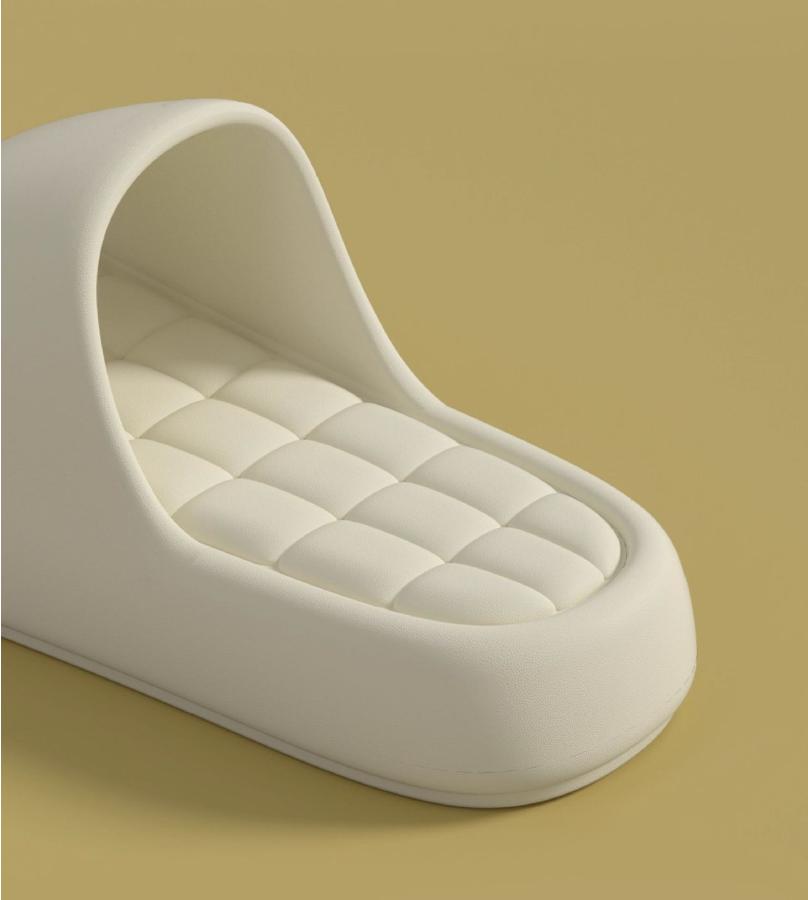 Couples’ slides Cloud Cushion Platform Slides | Thick sole non-slip EVA slippers for women and men