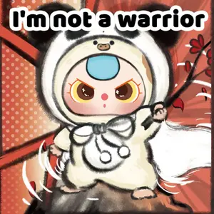 Baby Three I’m Not A Warrior Plush Series Blind Box