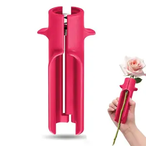 Rose Thistle Removal Tool Set, 1 Piece 15.24cm Floral Cleaning Cutter, Home Flower Shop Gardening Decor, Leaf Peeling Pruning Knife
