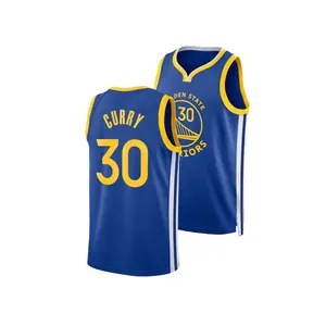 Curry #30 Blue Basketball Jersey for Men – Icon-Inspired Sleeveless Swingman Tank Top Gift for Basketball Fans