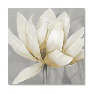 Courtside Market Golden Waterlily II 16x16 Canvas Wall Art Courtside Market Golden Waterlily II 16x16 Canvas Wall Art