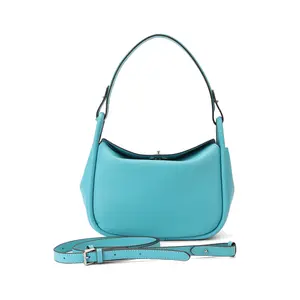 SADI Fashionable and classic women's casual large-capacity nautical bag, suitable for single-shoulder or crossbody carrying. Solid Color Shoulderbag