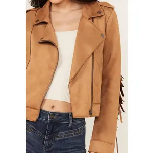 Boxcroft Fringe Moto Jacket