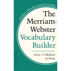 USED Book - Merriam-Webster's Vocabulary Builder - Perfect for Prepping for Sat, Act, Toefl, & Toeic (Mass Market Paperback) - english