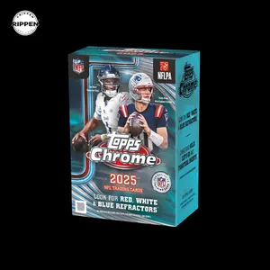 2025 Topps Chrome Football Blaster Box - Topps Football Cards