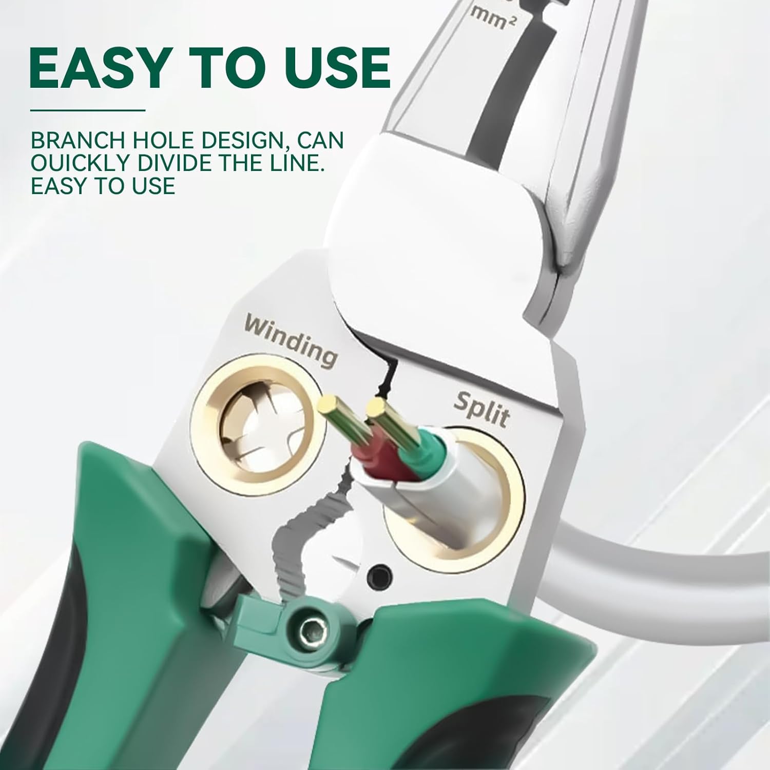 8 In 1 Wire Stripper With Voltage Tester Multi-Function Electric Wire Stripping Tool For Cutting And Pulling Pliers Electrician Repair Tool Wire Strippers Electrical