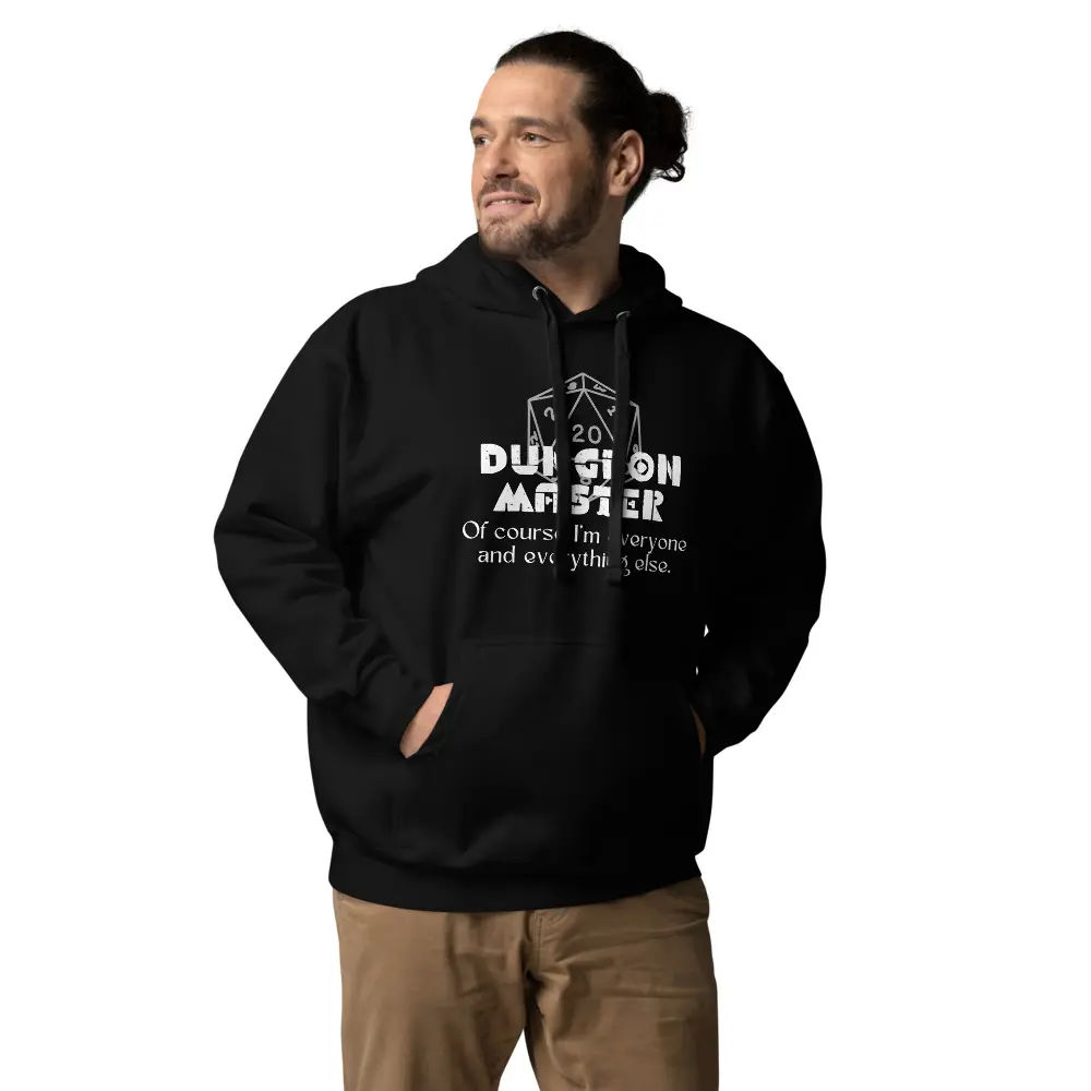 D&D Dungeon Master D&D Unisex Hoodie Classic Cotton Pocket  Matching