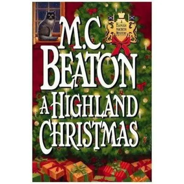 USED Book - A Highland Christmas (Hamish Macbeth Mysteries, No. 16) by M. C. Beaton (Hardcover) - english