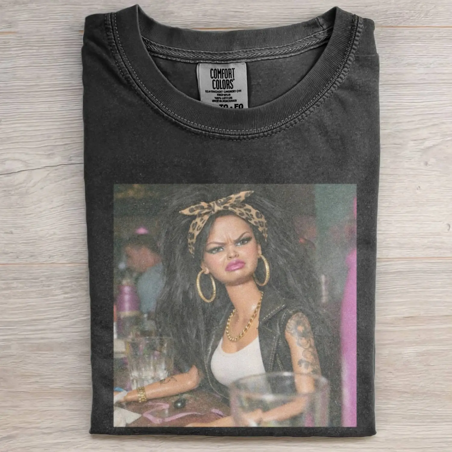 Doll Girl Funny Meme  Graphic T-Shirt, Unisex Joke Funny Graphic T-shirt,Dark Humor T-Shir,Short Sleeve tops,Oversize Shirt,Men Women Streetwear, Gift For Men Women, Apparel for Women Novelty Tees for Guys Black Menswear
